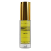 Musk Parfumolie - Karamat geurflacon met gouden dop voor een luxe geurervaring